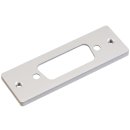 1VH1_ D-Sub DA-15 Ausschnitt 33mm Lochabstand  (Höhe 1)