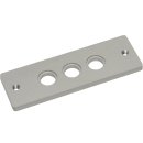 1LE3_(3x) 6,5mm Loch gesänkt für 3mm LED mit Passung (Höhe 1)
